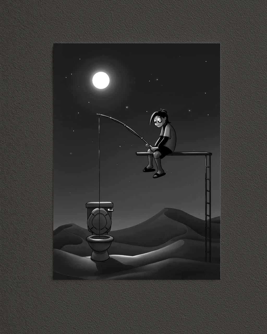 Affiche - "A la pêche aux idées"