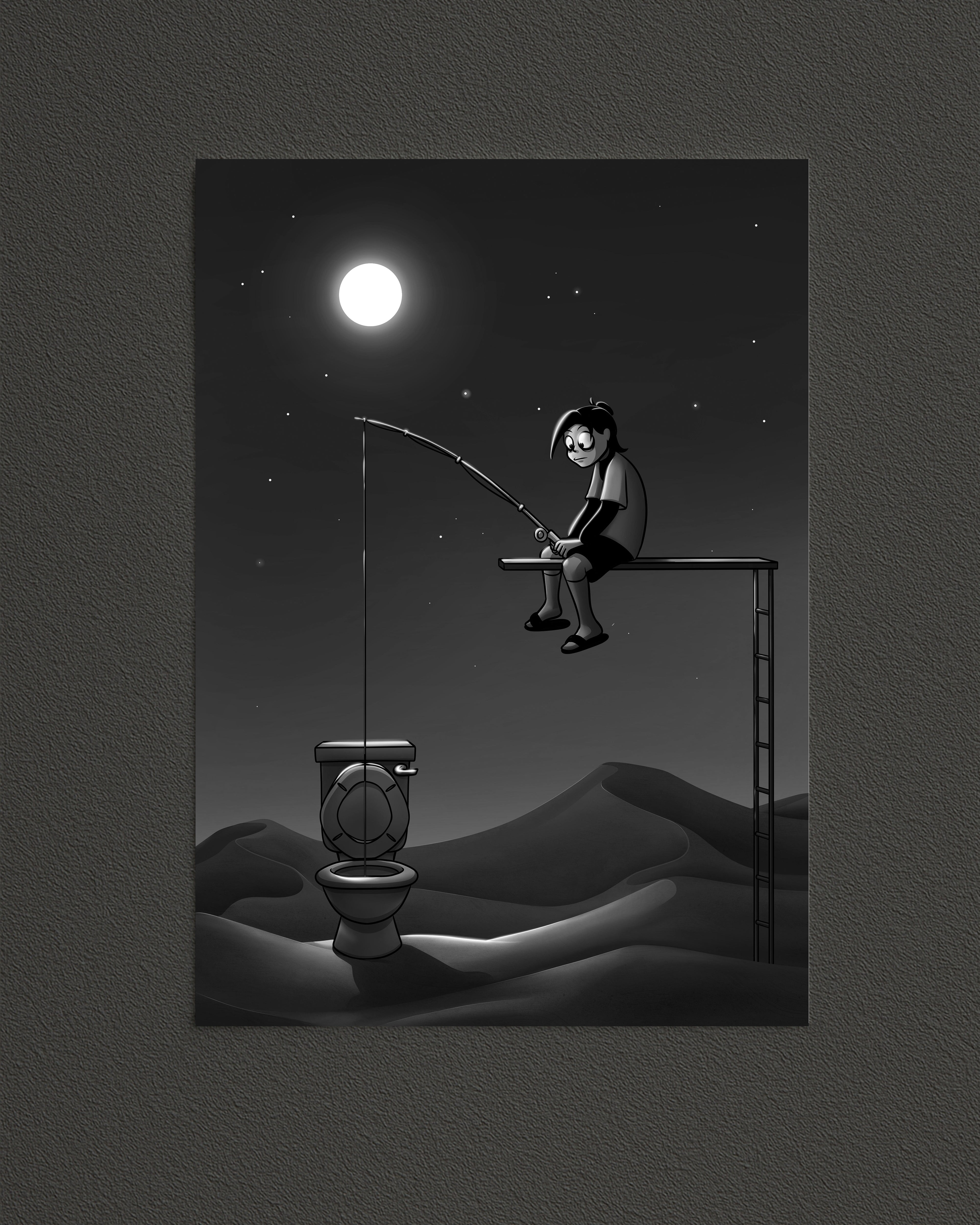 Affiche - "A la pêche aux idées"