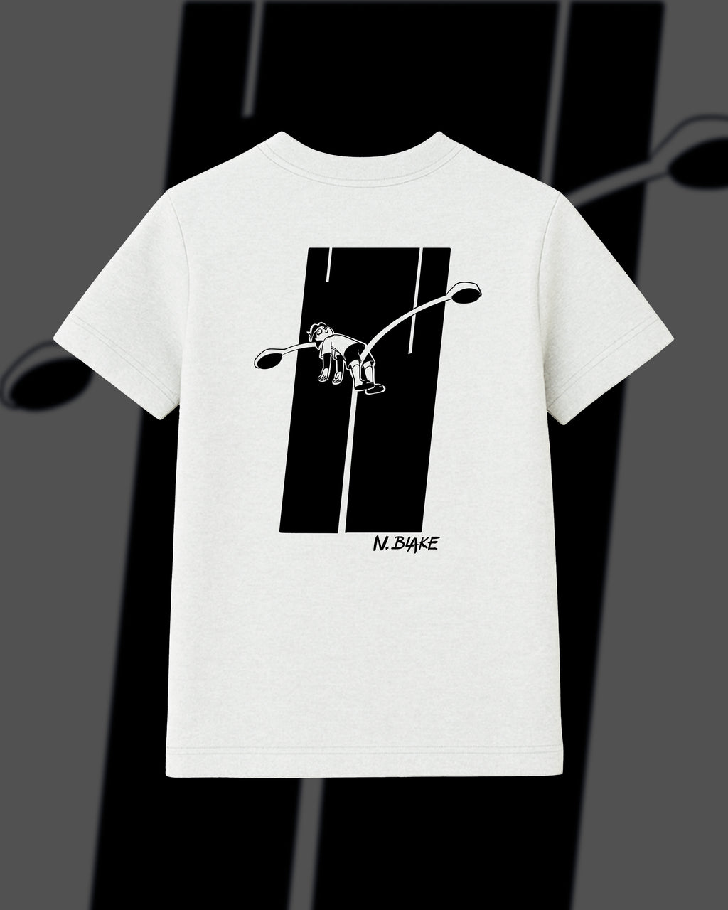 T-shirt - "Sieste au lampadaire"