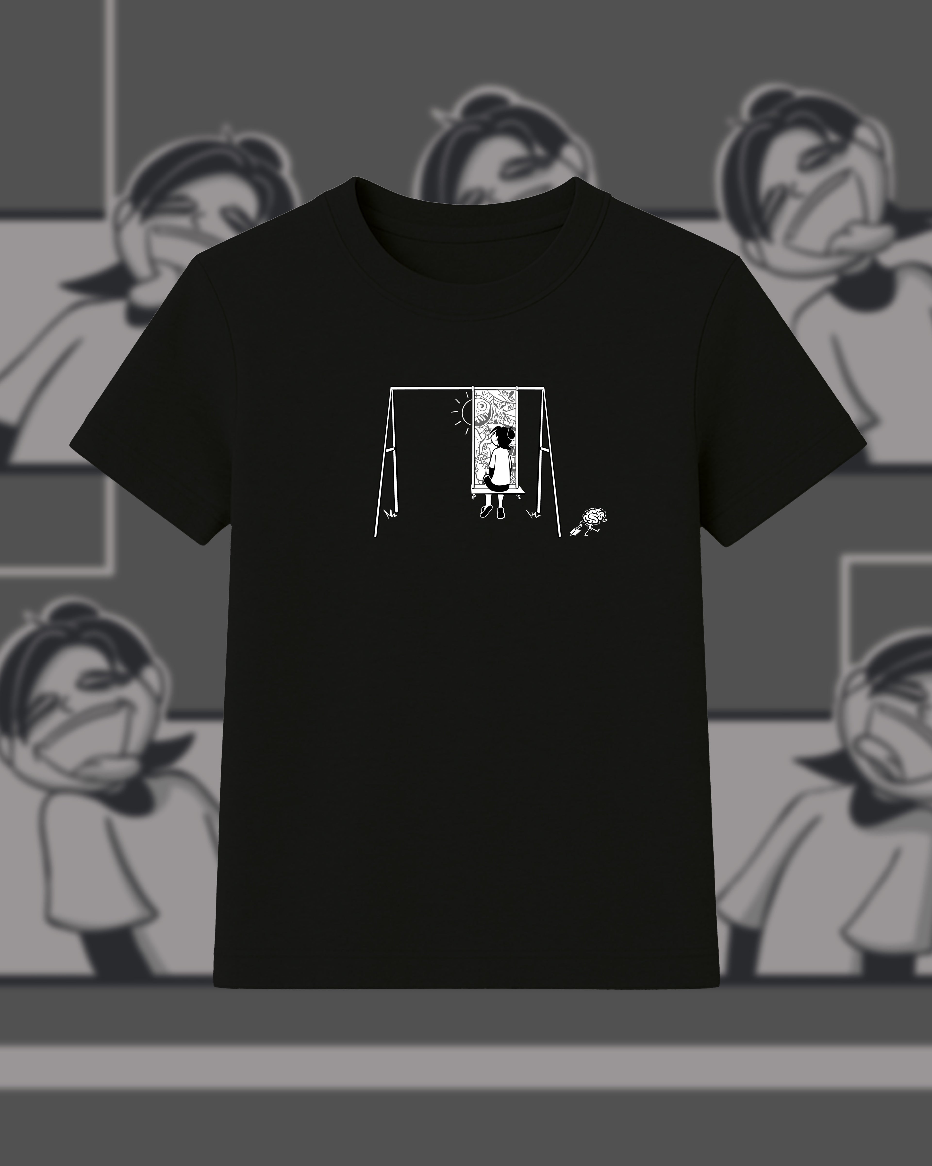 T-shirt - "Balançoire en délire"